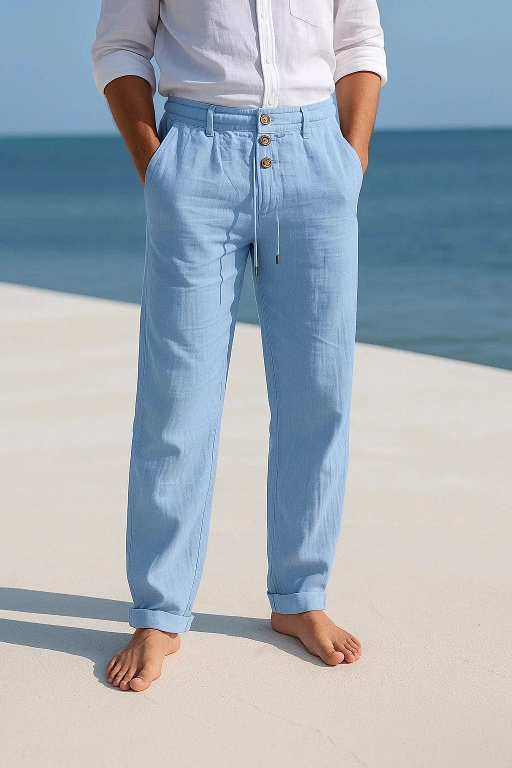 WISEMERE™ | Men's Linen Trousers
