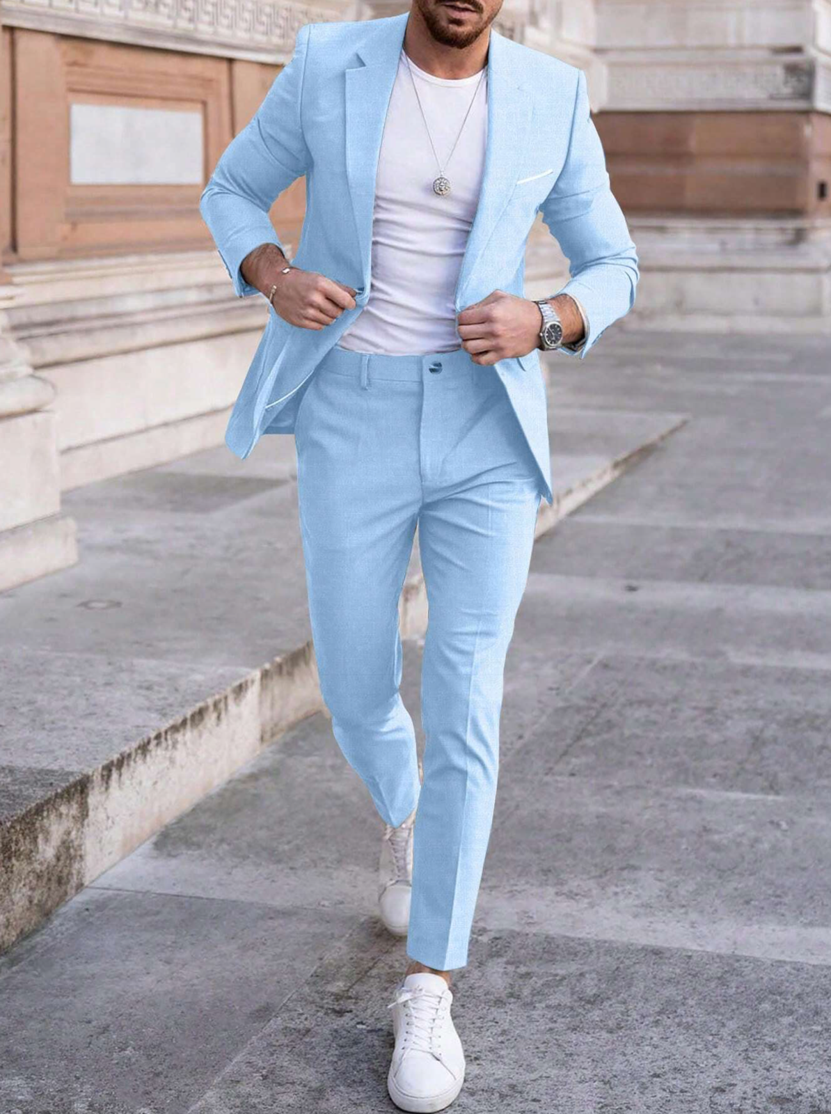 WISEMERE™ | Men's Slim Two-Piece Casual Suit