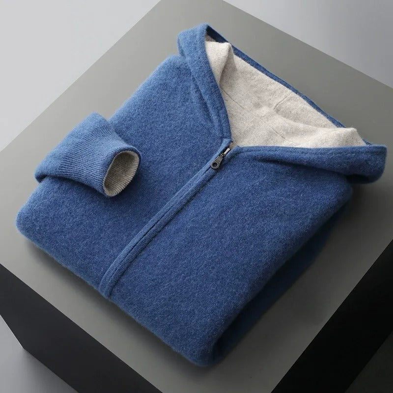 WISEMERE | WOOL HOODIE FOR MEN