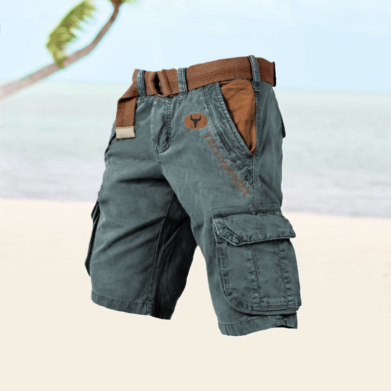 WISEMERE™ | Men's Six-Pocket Cargo Shorts