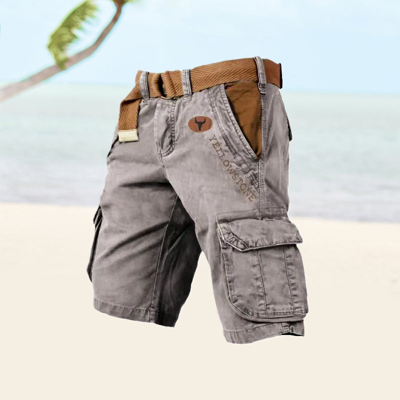 WISEMERE™ | Men's Six-Pocket Cargo Shorts