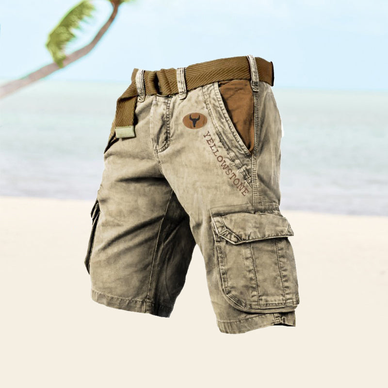 WISEMERE™ | Men's Six-Pocket Cargo Shorts