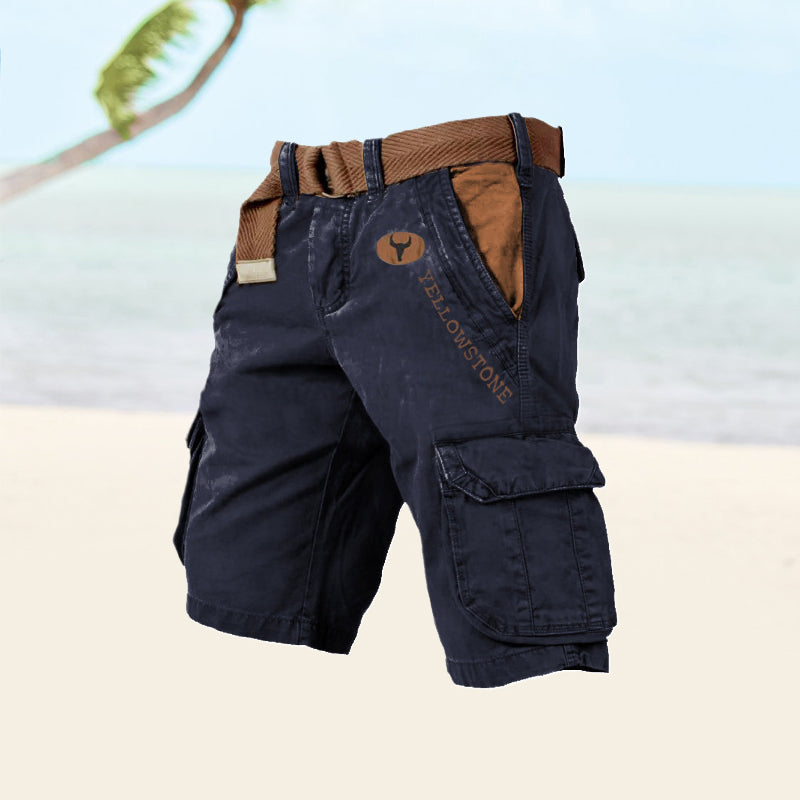 WISEMERE™ | Men's Six-Pocket Cargo Shorts