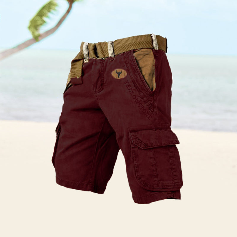 WISEMERE™ | Men's Six-Pocket Cargo Shorts