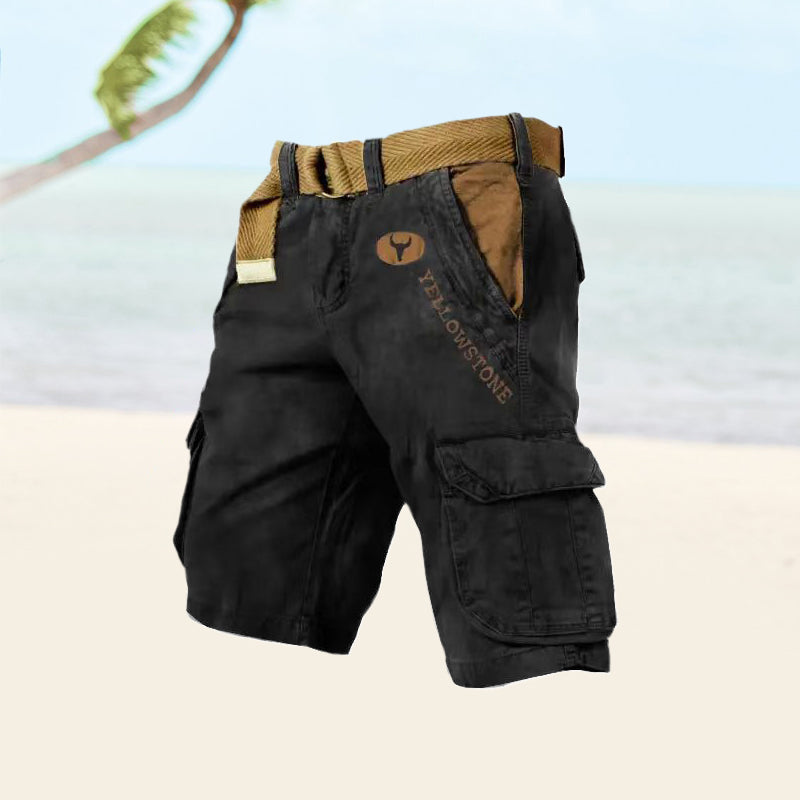 WISEMERE™ | Men's Six-Pocket Cargo Shorts