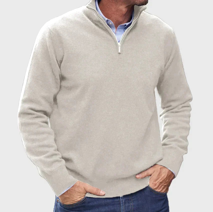 WISEMERE | ZIP PULLOVER FOR MEN