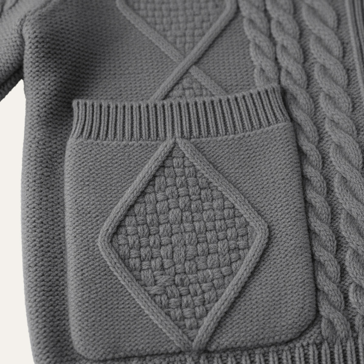 WISEMERE™ | Button-Front Cardigan