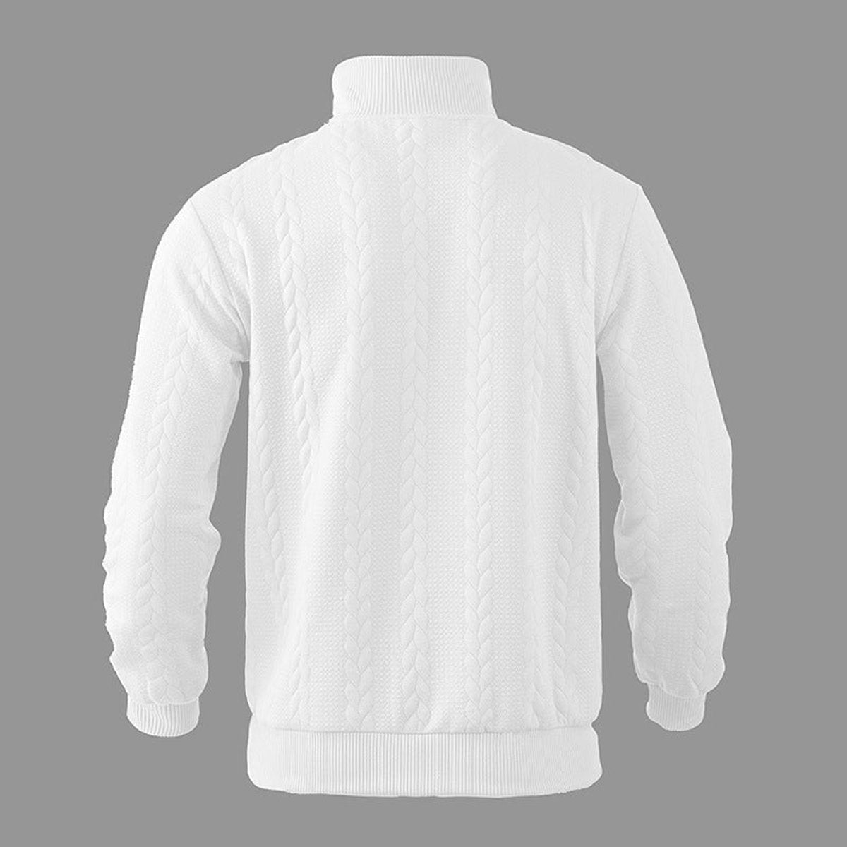 WISEMERE™ | Cable-Knit Quarter-Zip Pullover Sweater