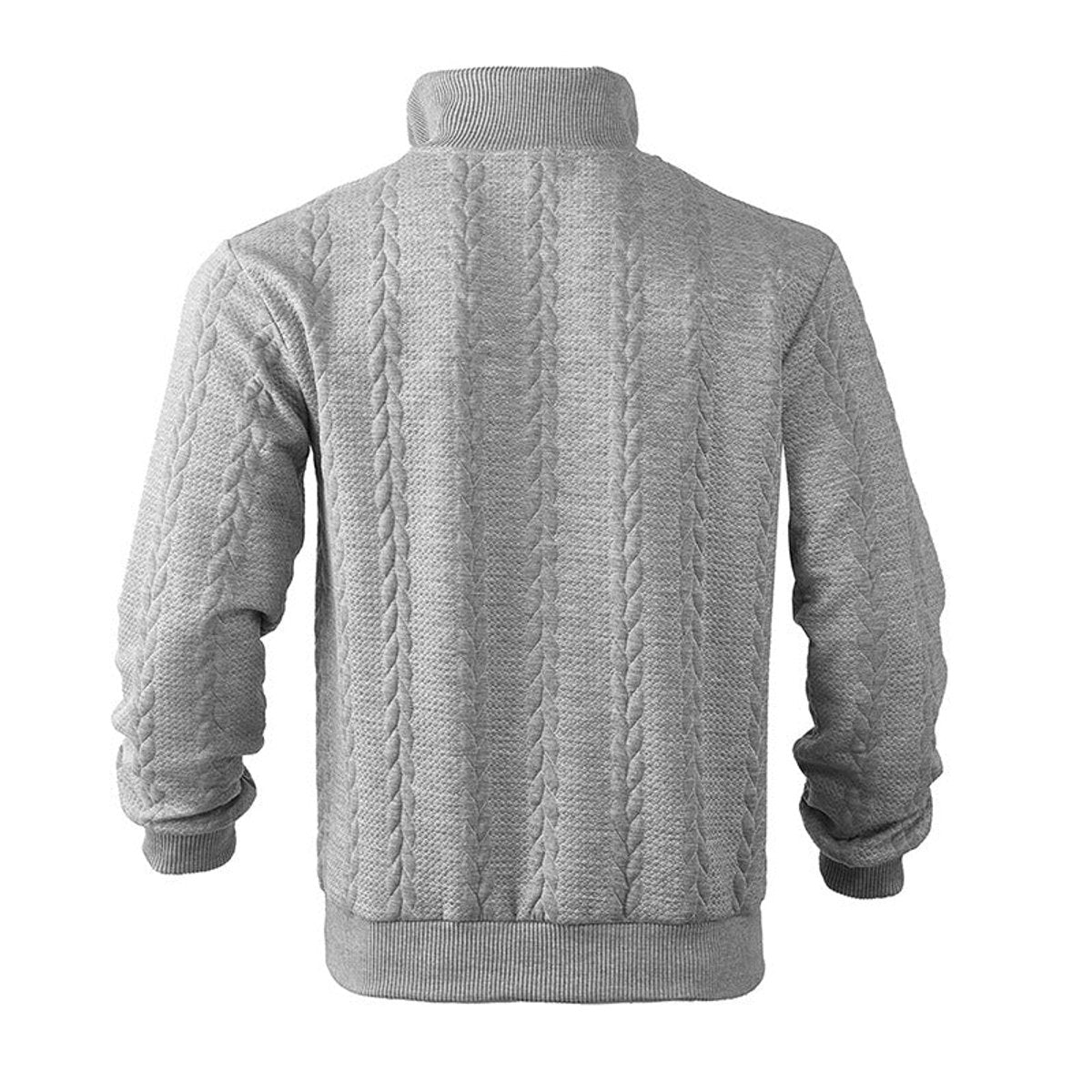 WISEMERE™ | Cable-Knit Quarter-Zip Pullover Sweater