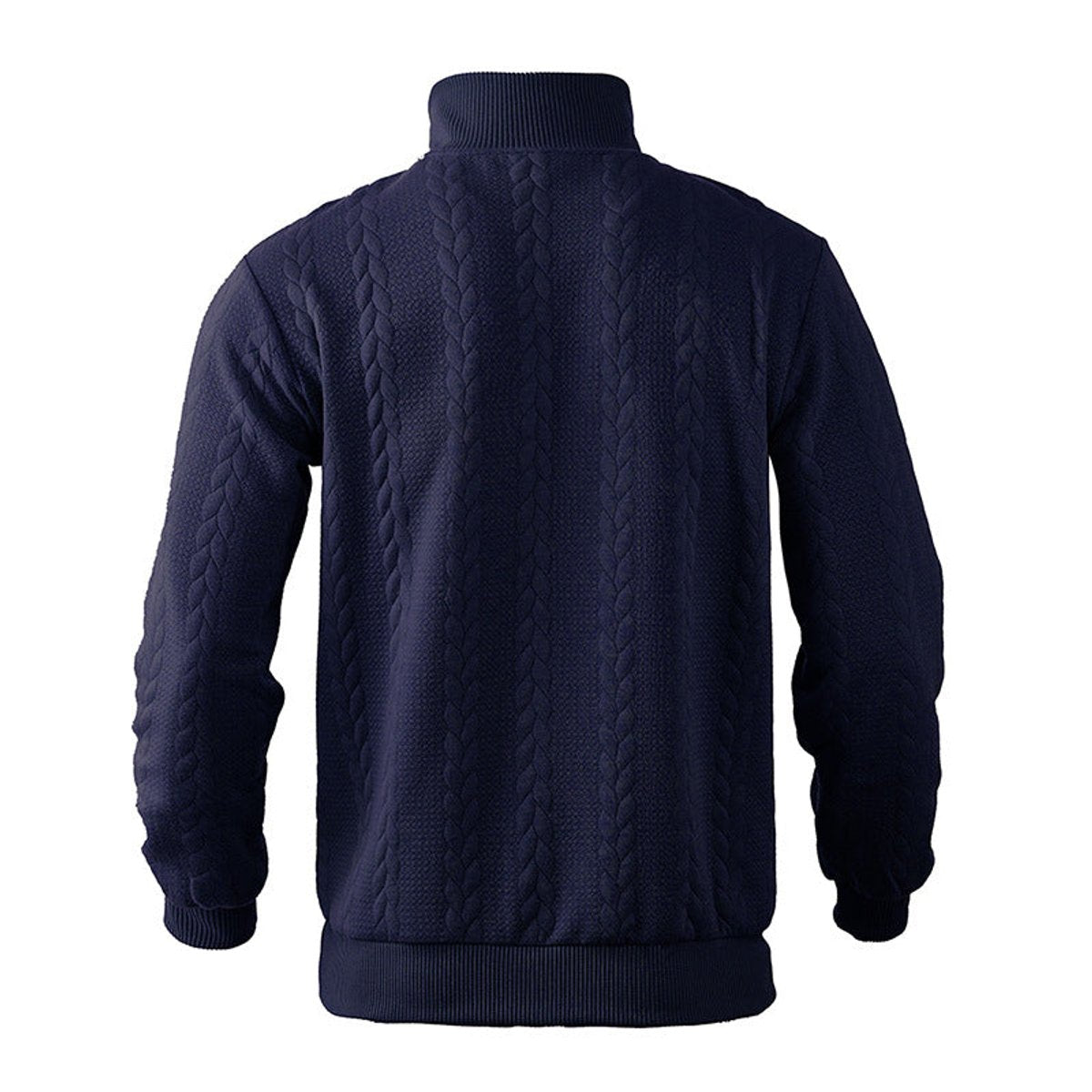 WISEMERE™ | Cable-Knit Quarter-Zip Pullover Sweater