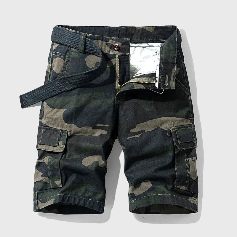 WISEMERE™ | Men's Camo Cargo Shorts