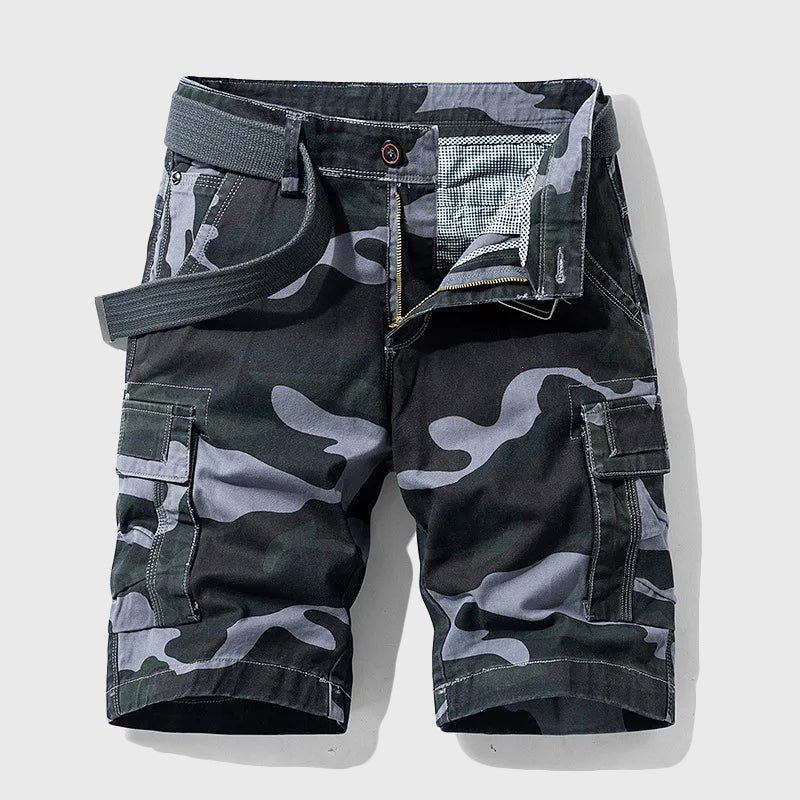 WISEMERE™ | Men's Camo Cargo Shorts