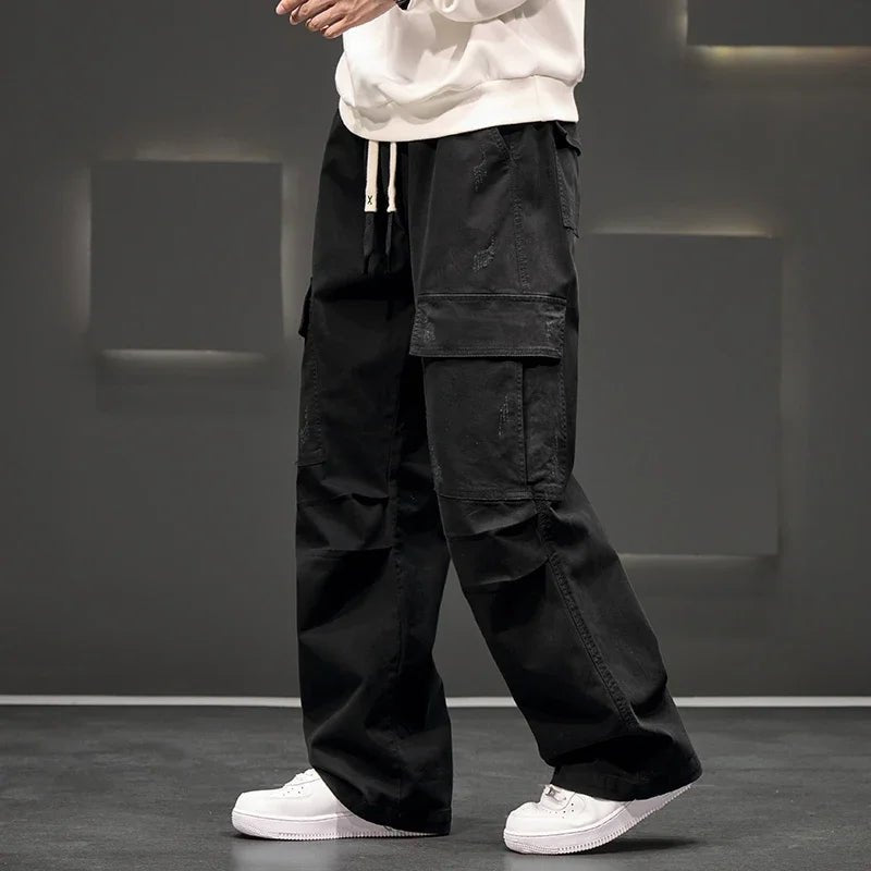 WISEMERE™ | Men's Straight-Leg Cargo Pants