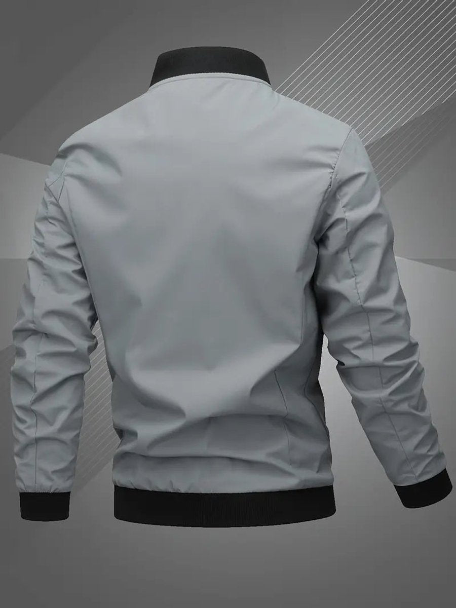 WISEMERE™ | Casual Lightweight Zip-Up Bomber Jacket