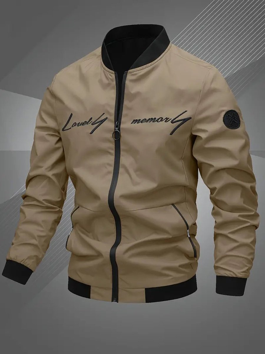 WISEMERE™ | Casual Lightweight Zip-Up Bomber Jacket