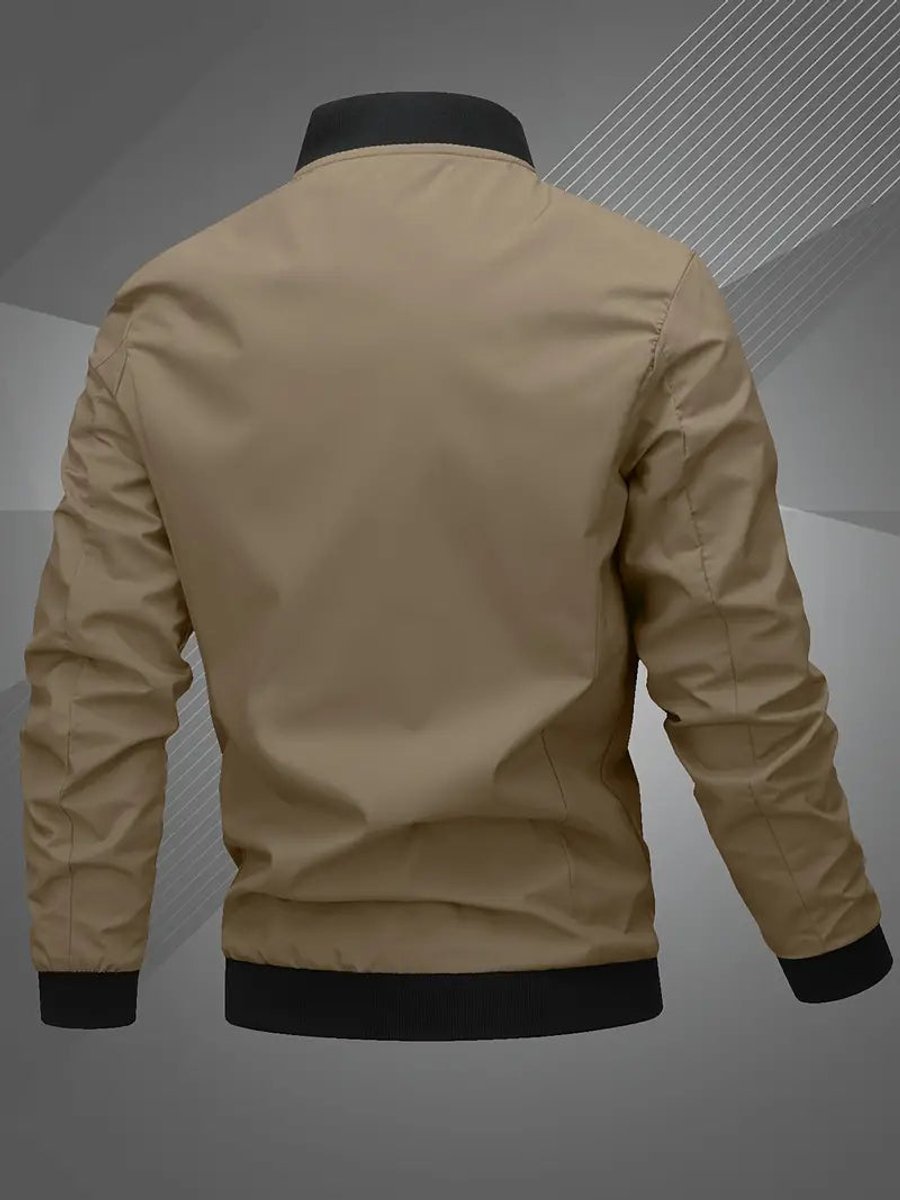 WISEMERE™ | Casual Lightweight Zip-Up Bomber Jacket
