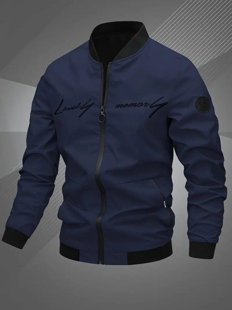 WISEMERE™ | Casual Lightweight Zip-Up Bomber Jacket