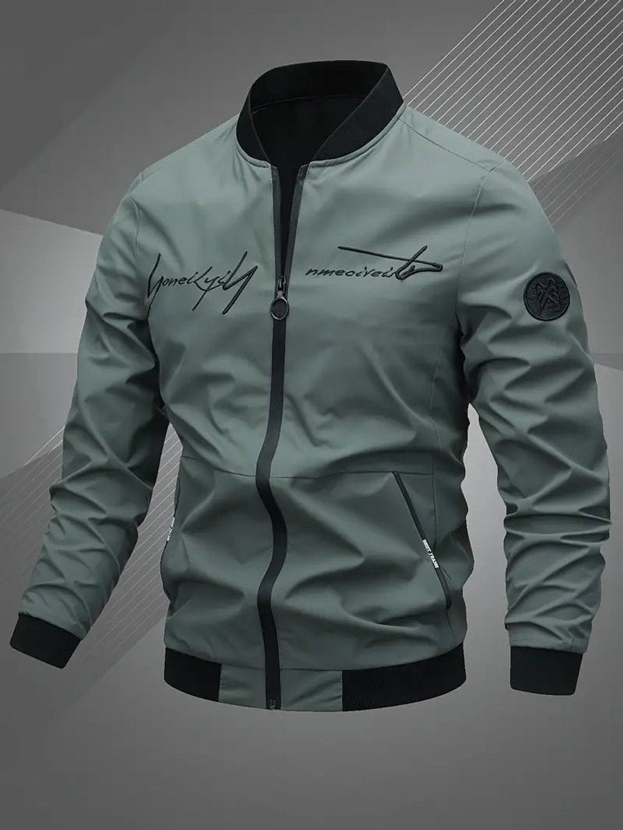 WISEMERE™ | Casual Lightweight Zip-Up Bomber Jacket
