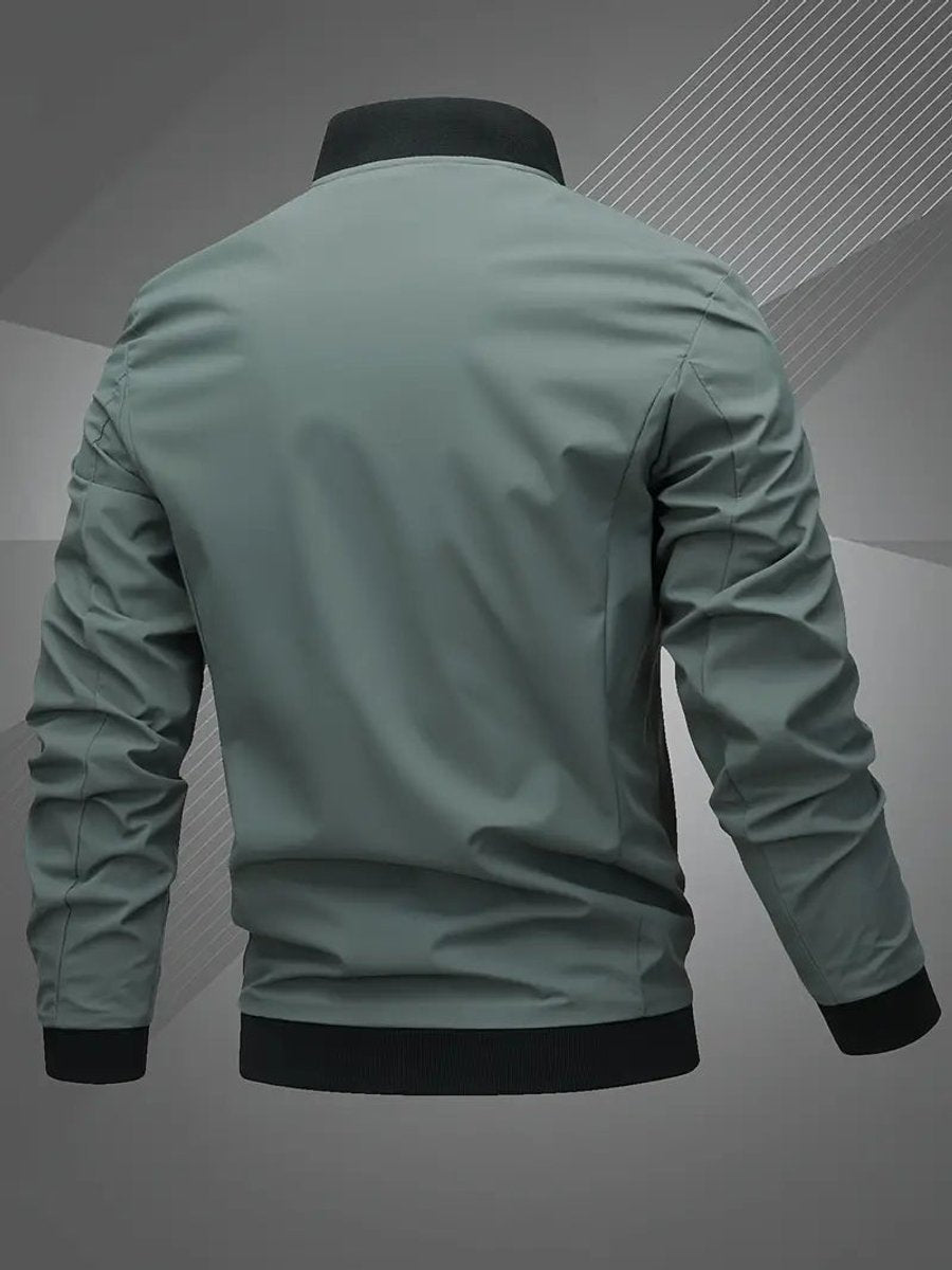 WISEMERE™ | Casual Lightweight Zip-Up Bomber Jacket