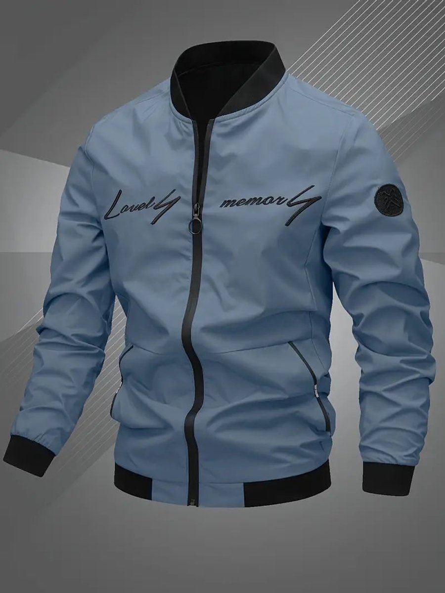 WISEMERE™ | Casual Lightweight Zip-Up Bomber Jacket