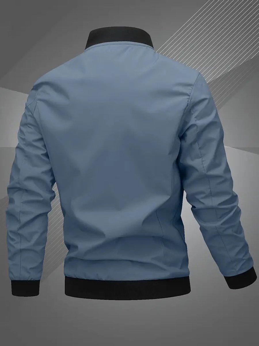 WISEMERE™ | Casual Lightweight Zip-Up Bomber Jacket