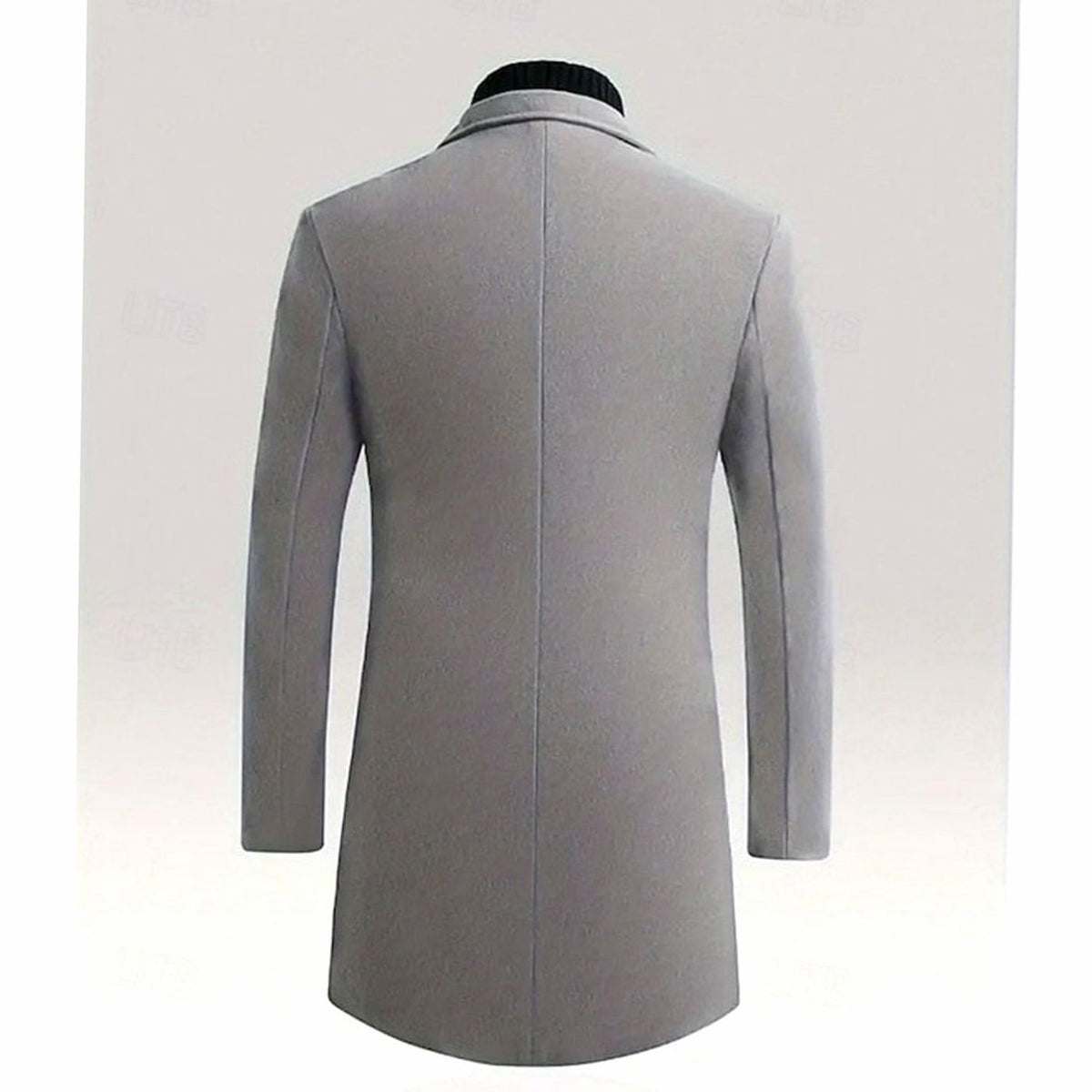 WISEMERE™ | Classic Long Wool Coat Single-Breasted Overcoat