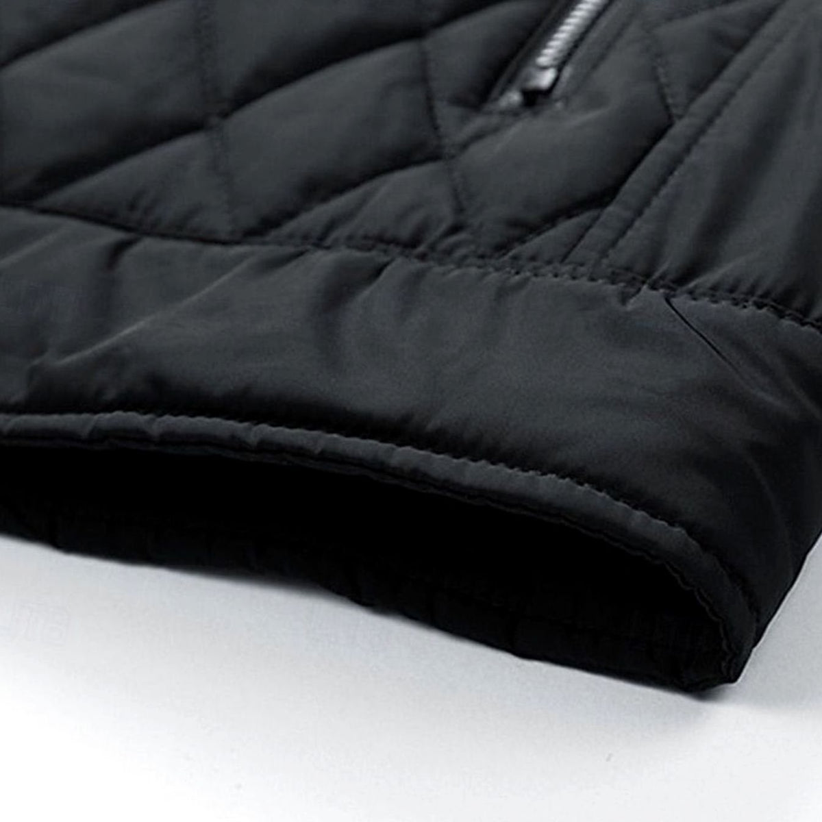 WISEMERE™ | Diamond-Quilted Stand-Collar Full-Zip Jacket