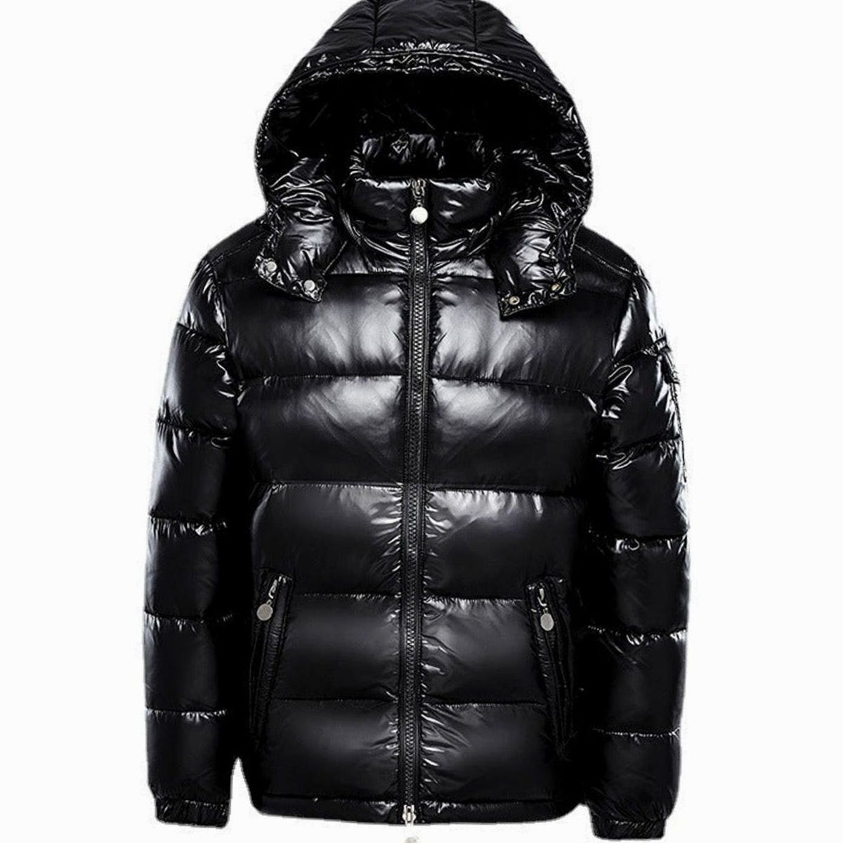WISEMERE™ | Hooded Puffer Quilted Jacket Full-Zip Winter Coat