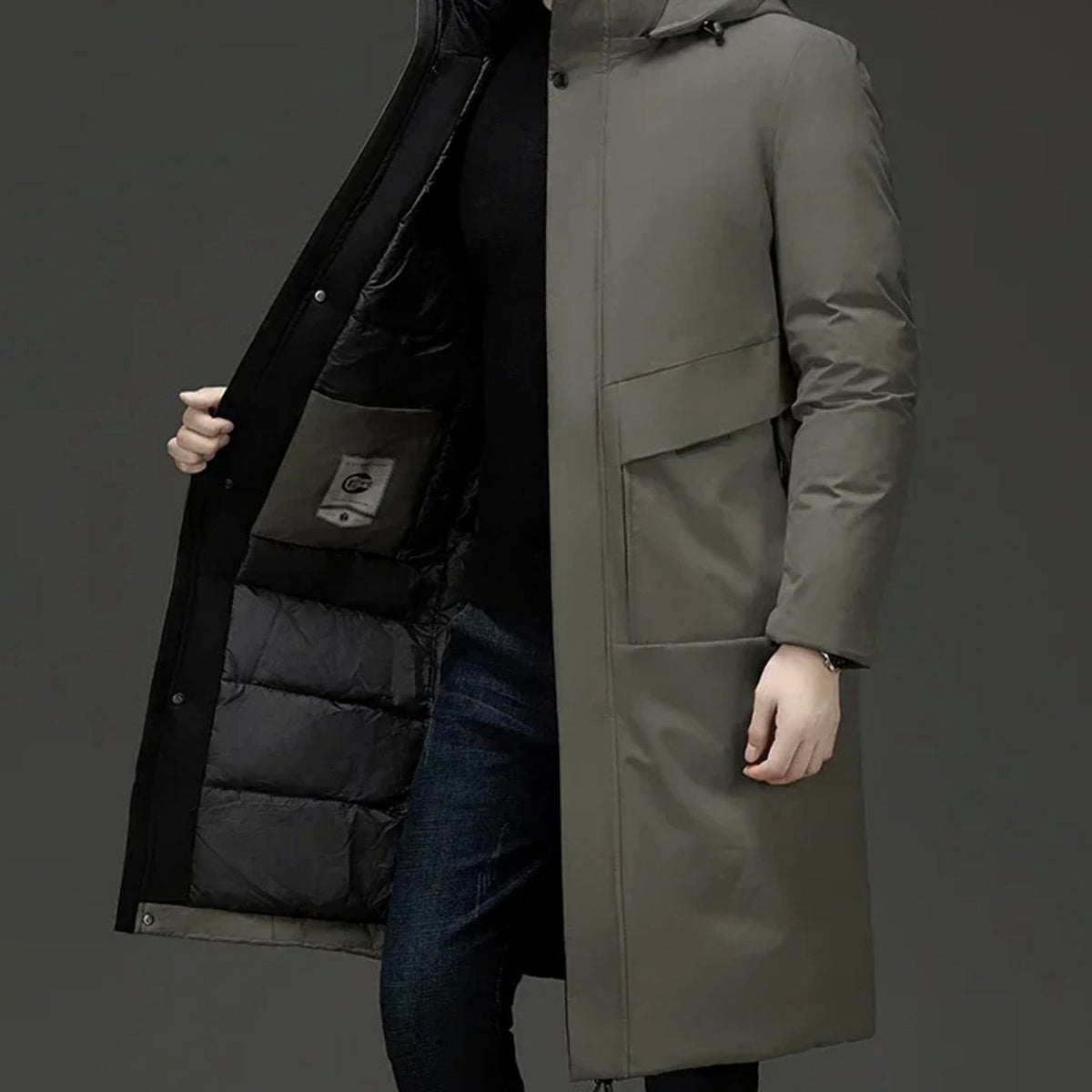 WISEMERE™ | Insulated Hooded Long Puffer Winter Coat