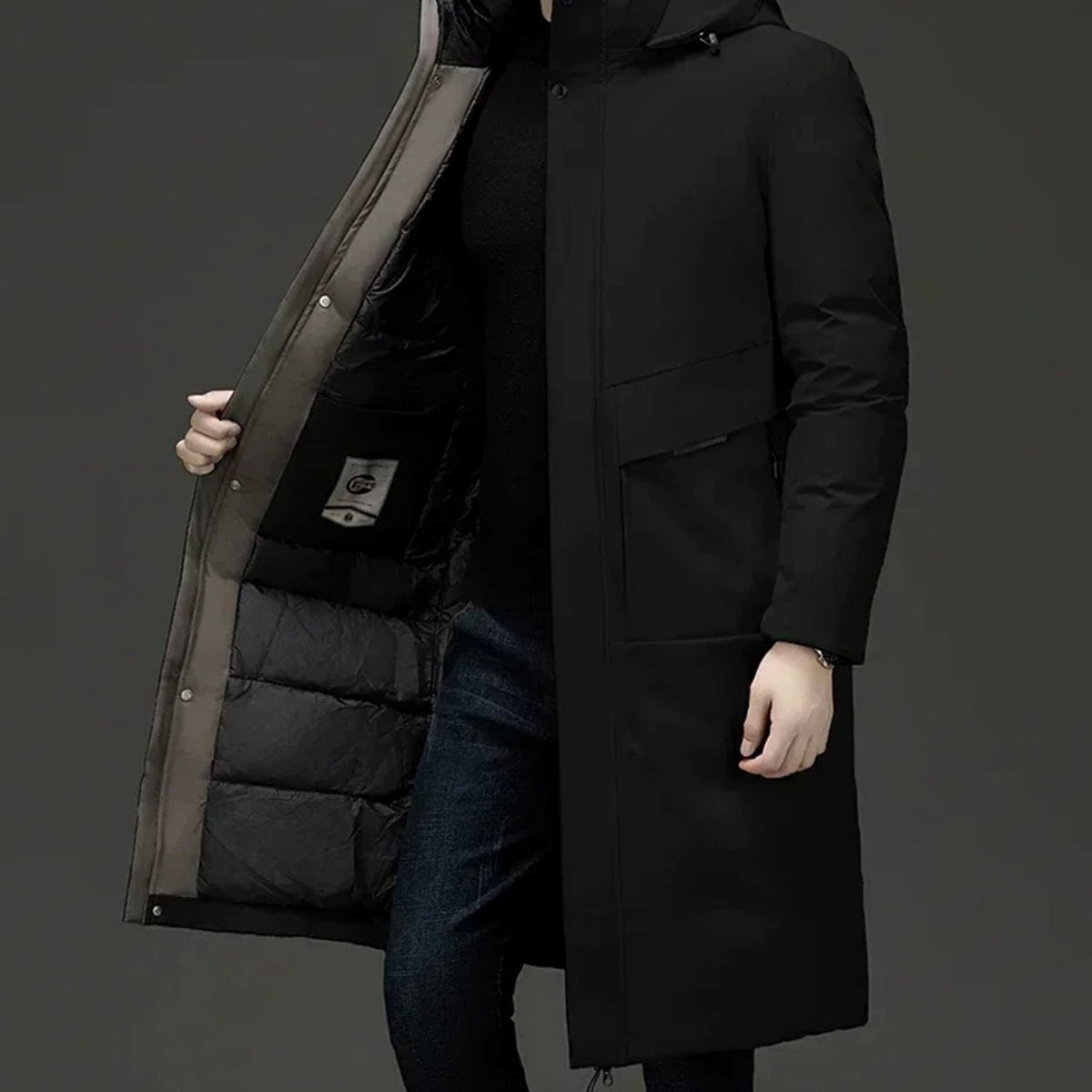 WISEMERE™ | Insulated Hooded Long Puffer Winter Coat