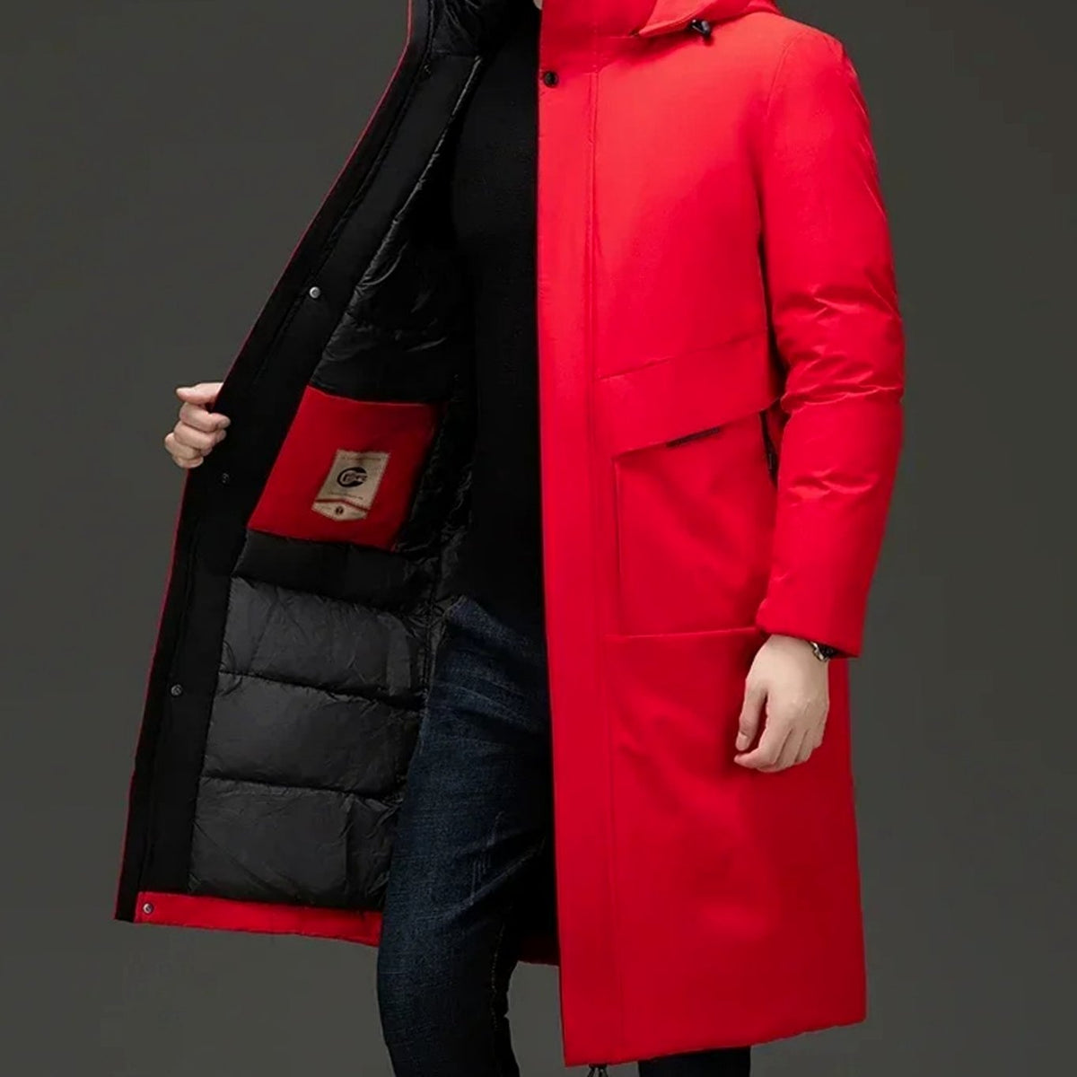 WISEMERE™ | Insulated Hooded Long Puffer Winter Coat