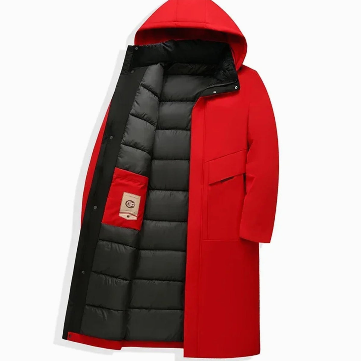 WISEMERE™ | Insulated Hooded Long Puffer Winter Coat