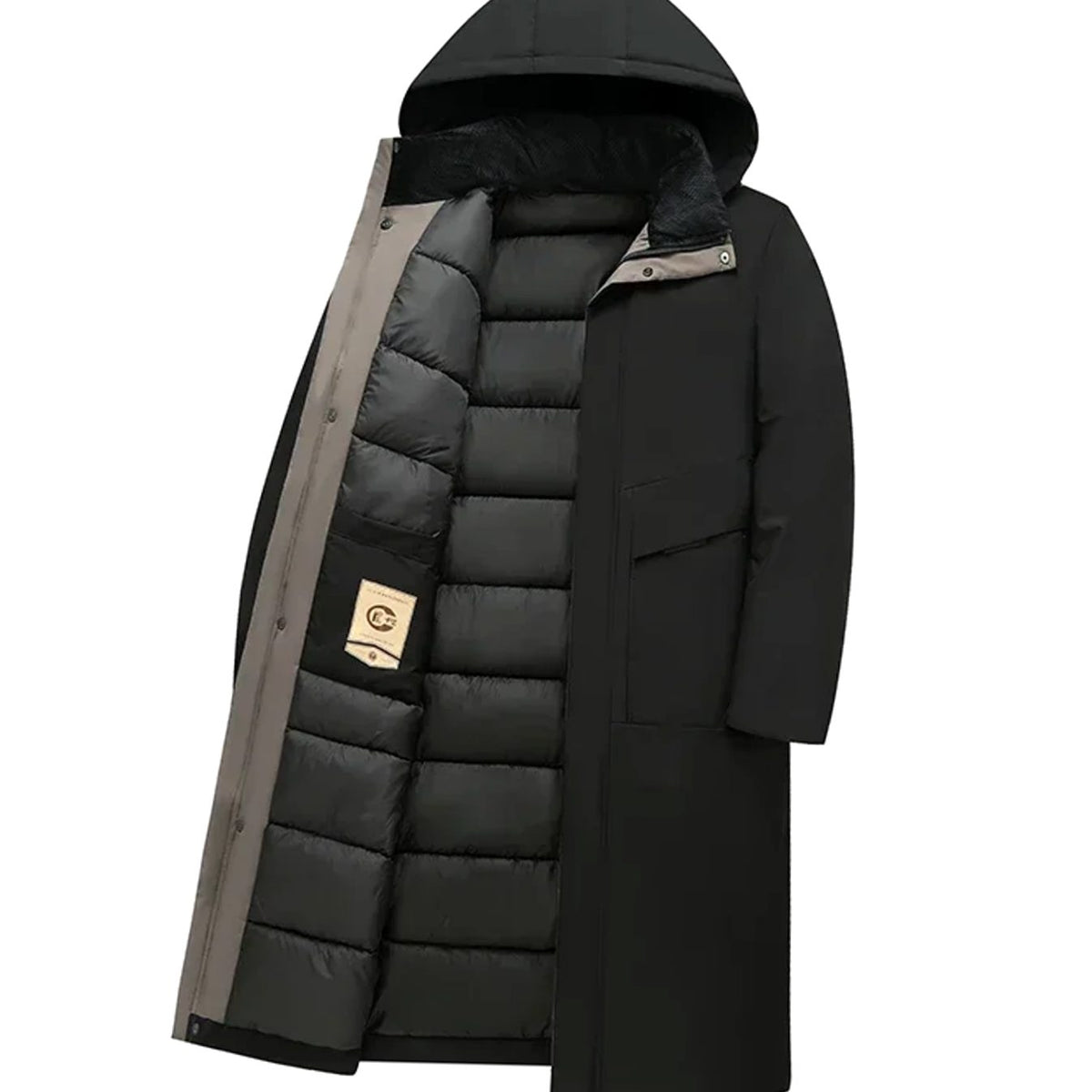 WISEMERE™ | Insulated Hooded Long Puffer Winter Coat