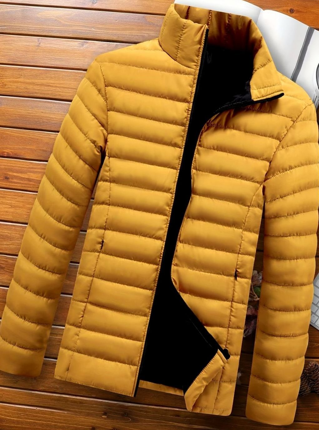 WISEMERE™ | Lightweight Quilted Zip-Up Puffer Jacket
