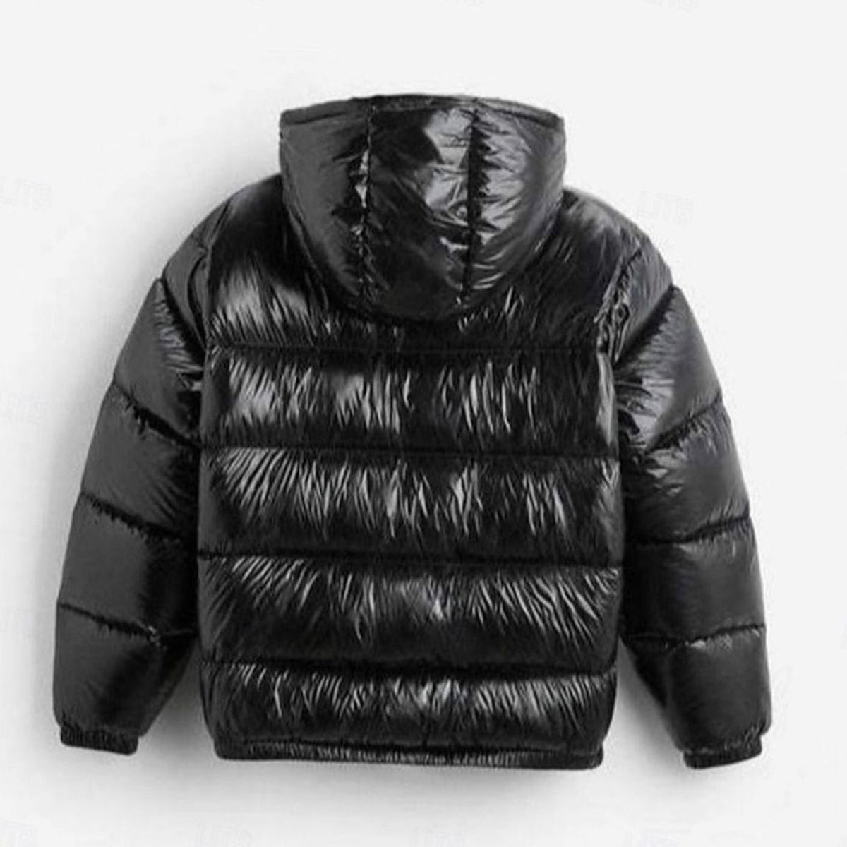 WISEMERE™ | Quilted Hooded Coated Puffer Jacket