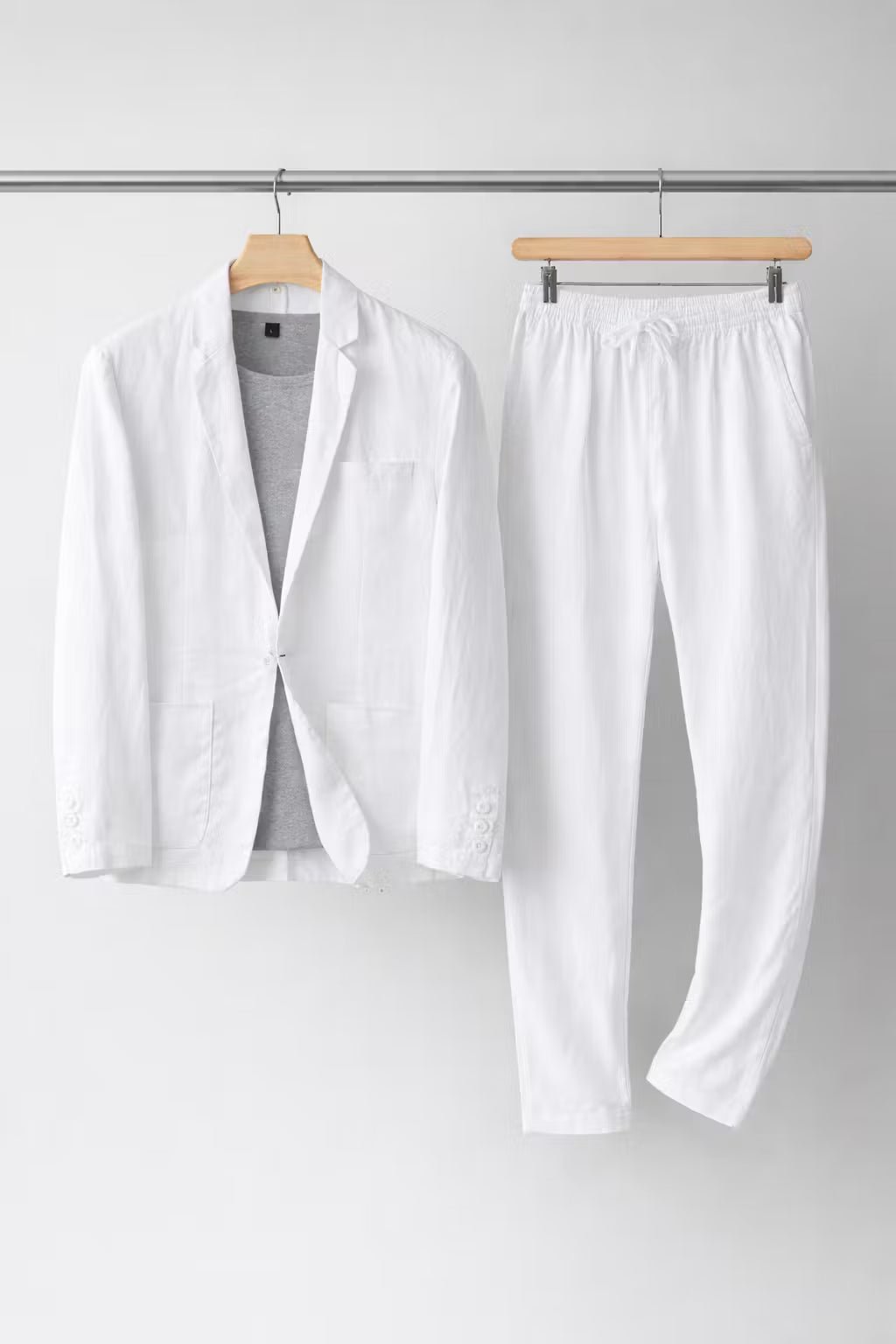 WISEMERE™ | Men's Acetate-Linen Suit