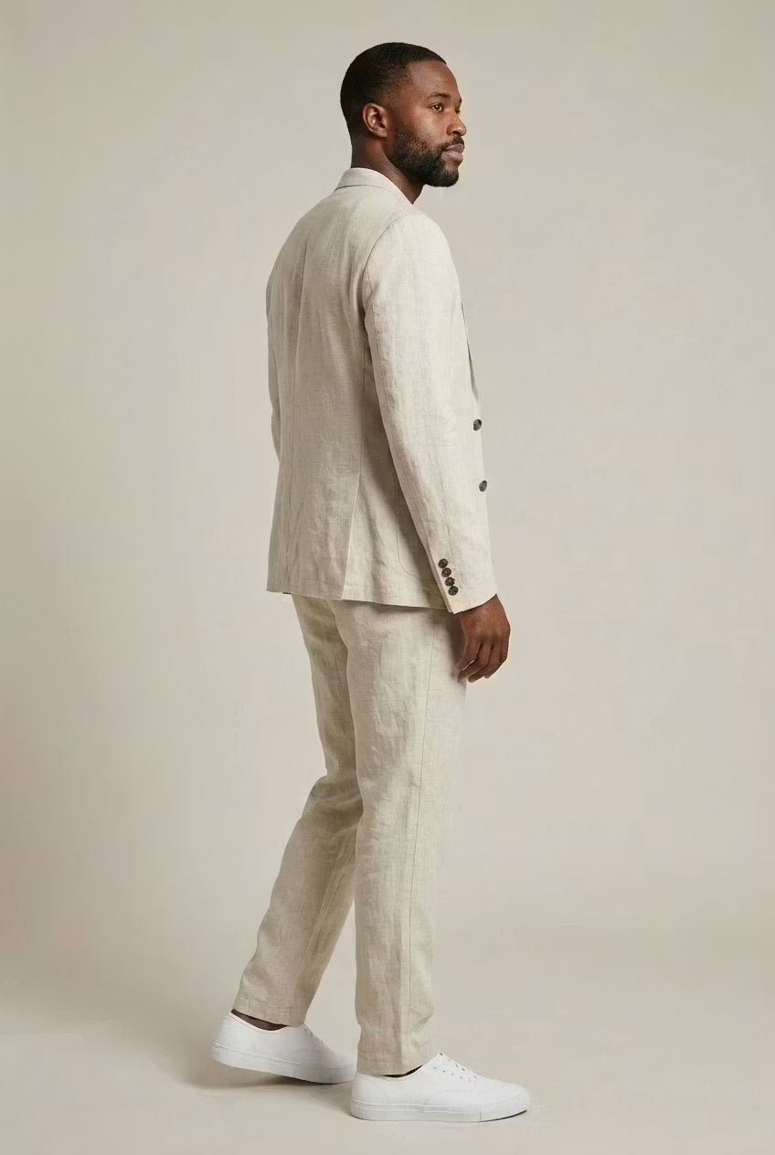 WISEMERE™ | Men's Acetate-Linen Suit