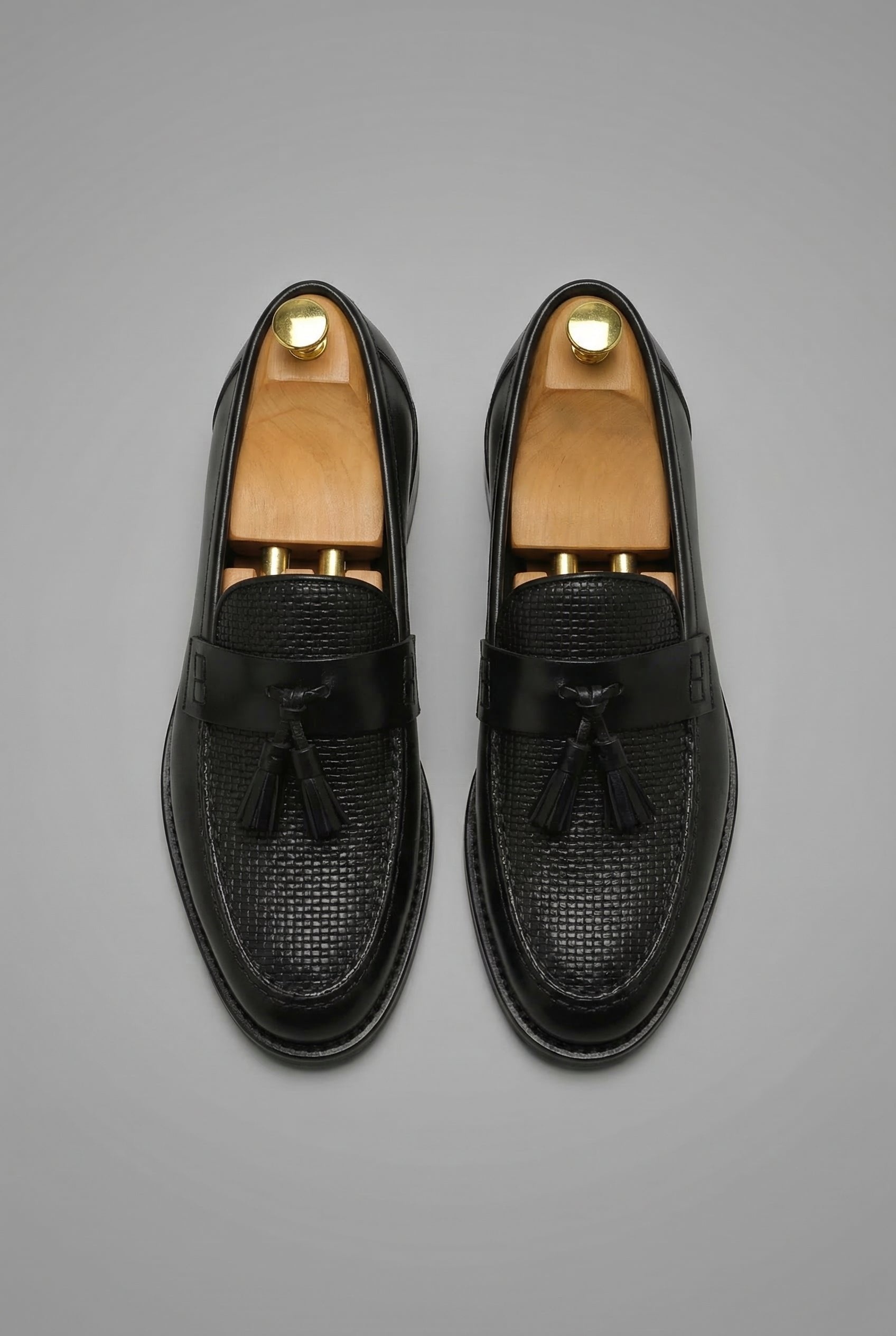 WISEMERE™ | Men's Woven Tassel Loafers