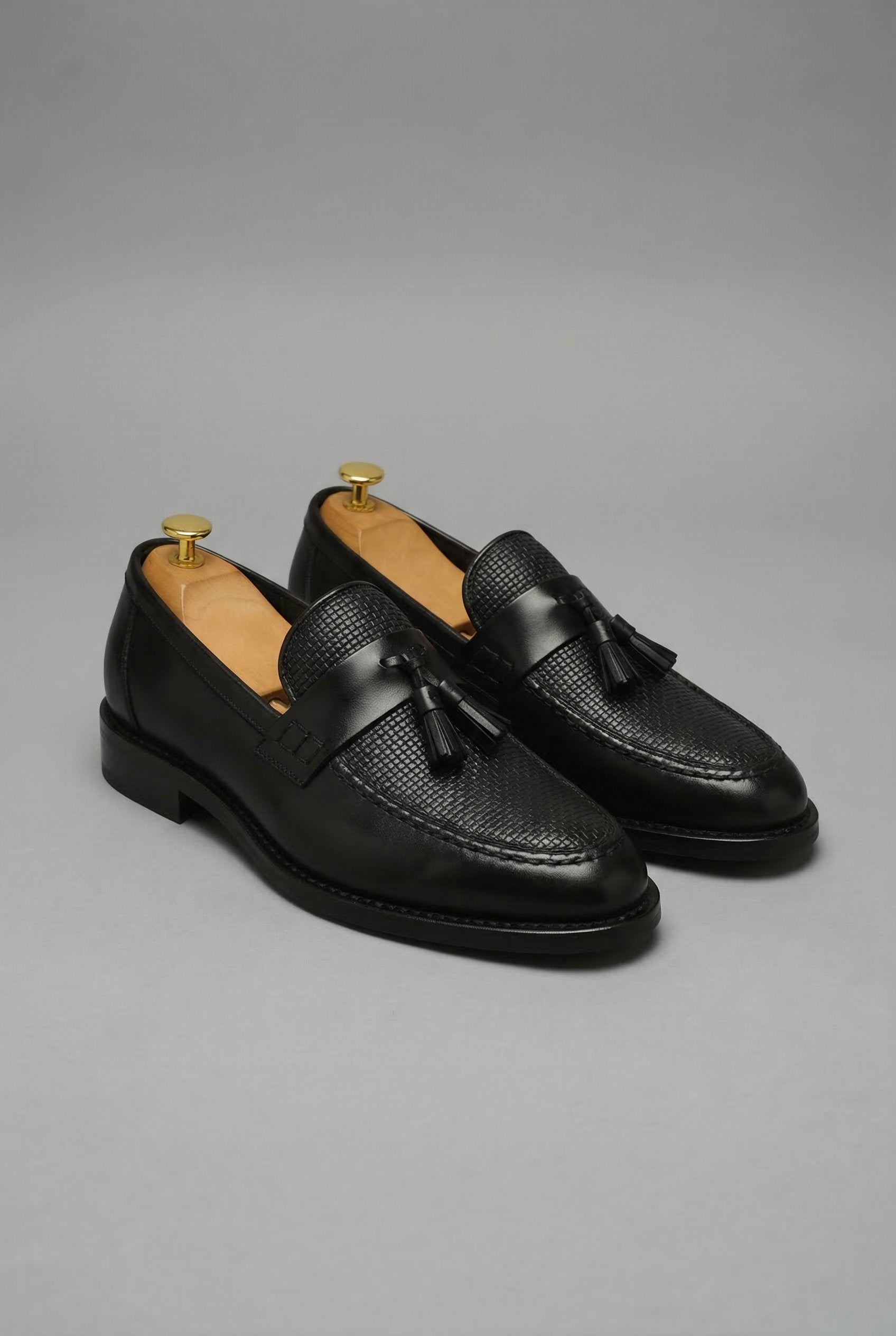 WISEMERE™ | Men's Woven Tassel Loafers