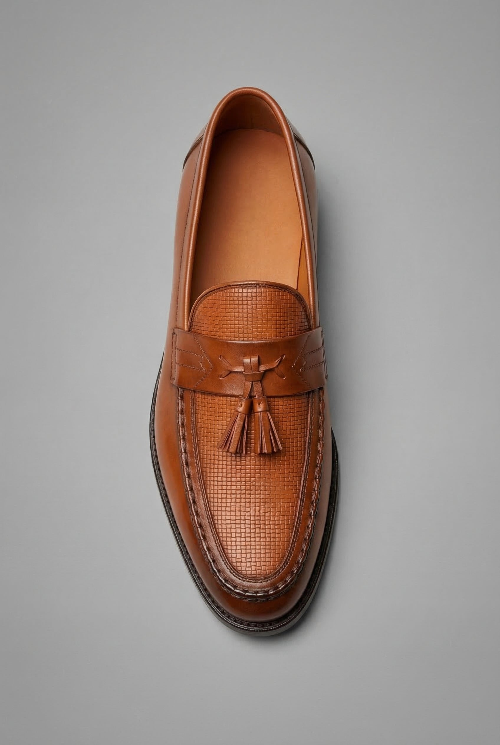 WISEMERE™ | Men's Woven Tassel Loafers