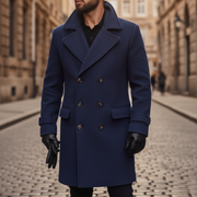 WISEMERE | CLASSIC WOOL COAT FOR MEN
