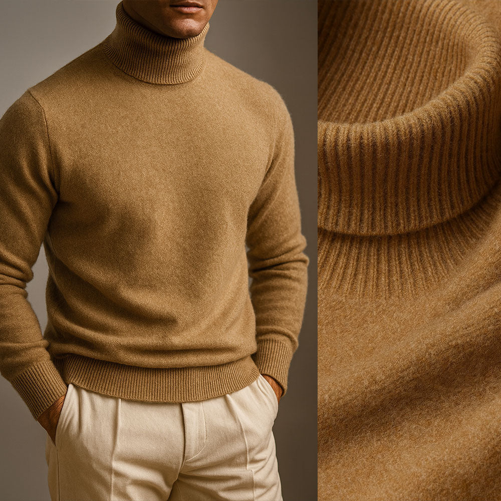 WISEMERE | HIGH COLLAR SWEATER FOR MEN