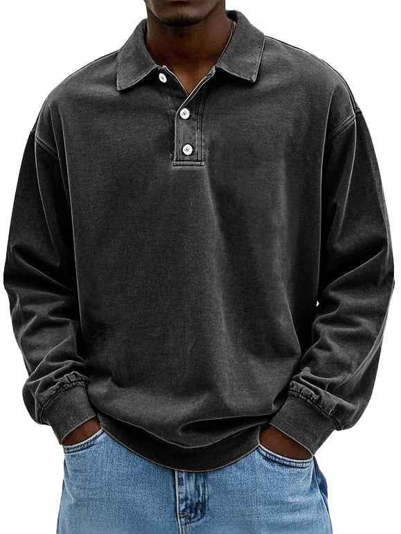 AVANOAH | DAILY LONG SLEEVE POLO SHIRT FOR MEN