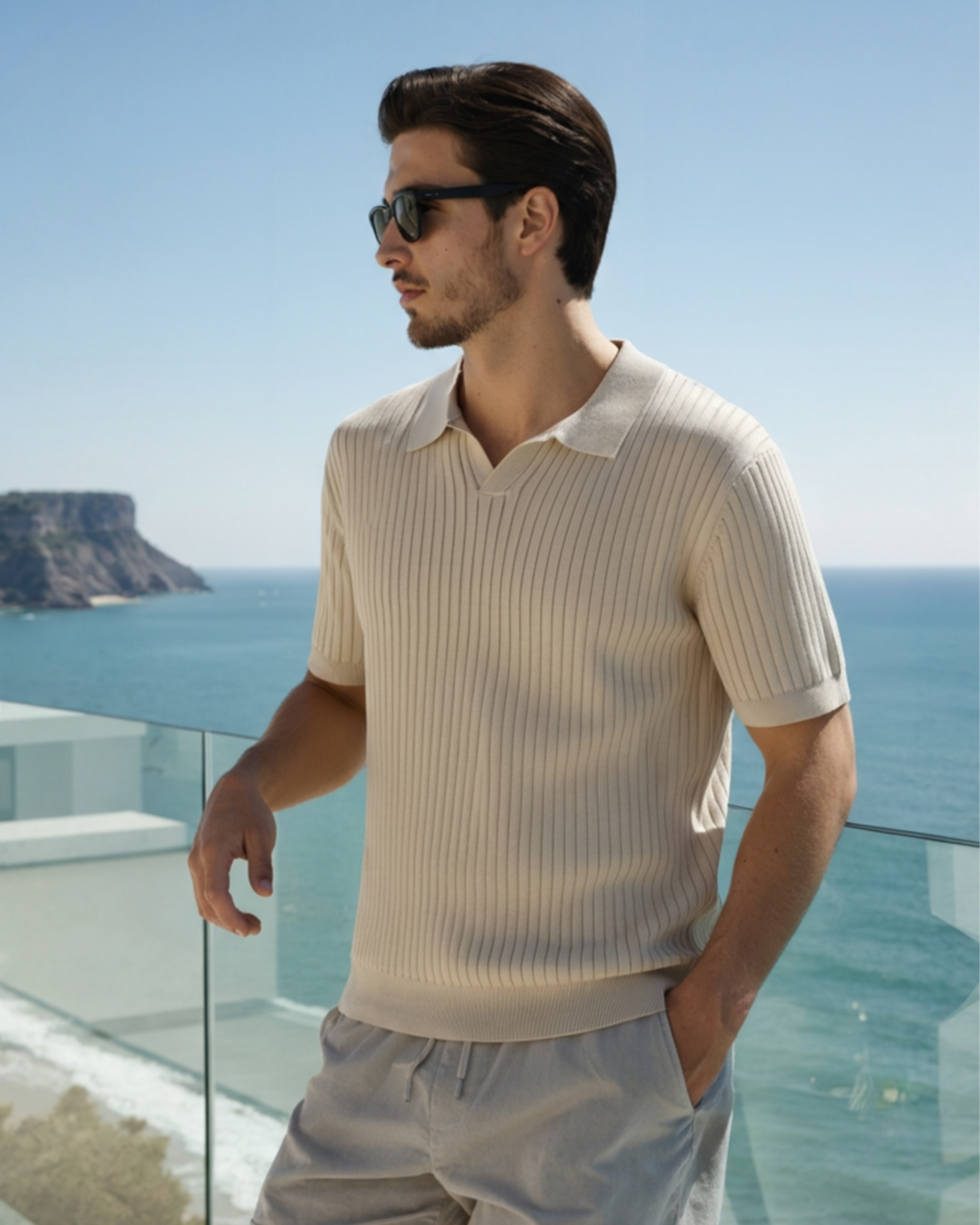 Wisemere | Premium Ribbed Polo