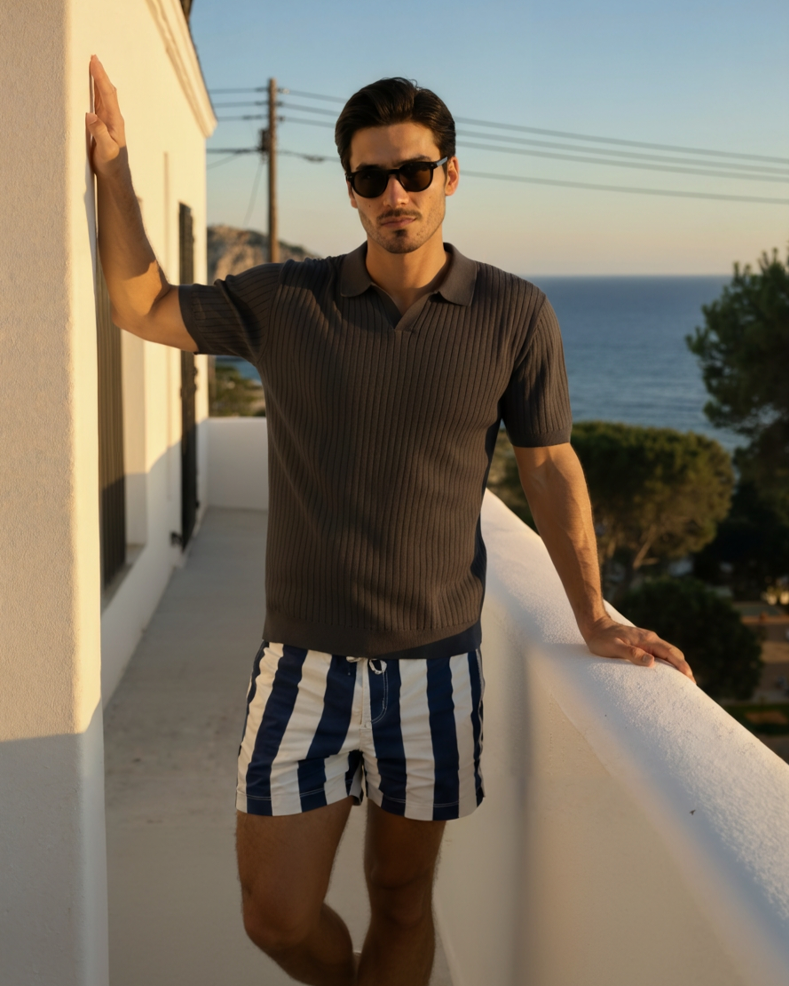 Wisemere | Premium Ribbed Polo