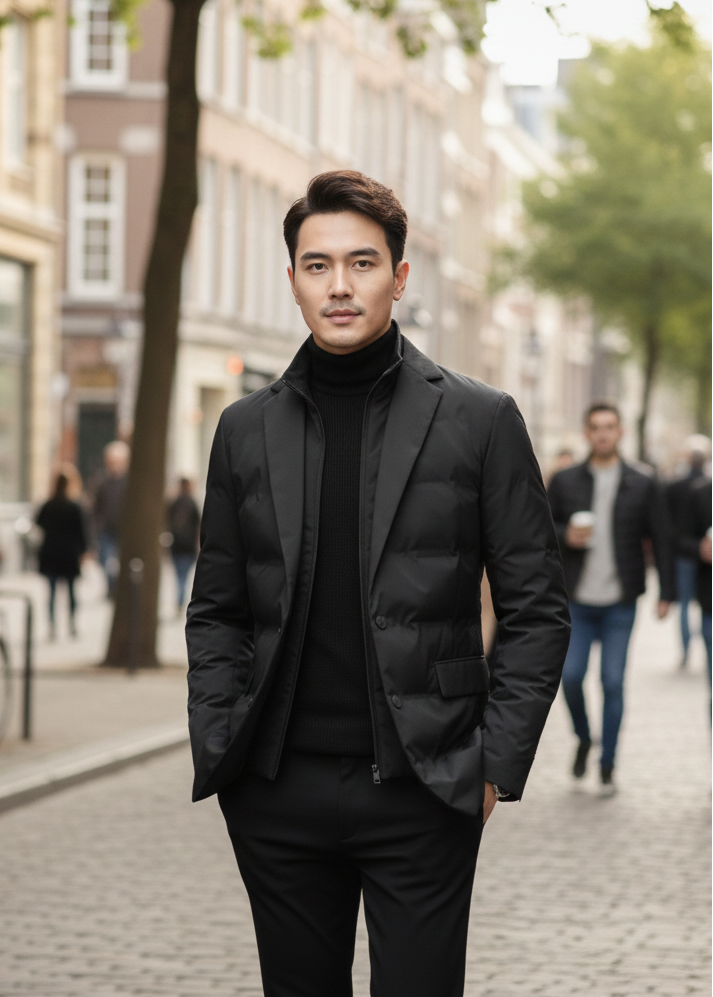 WISEMERE | URBAN DOWN JACKET FOR MEN