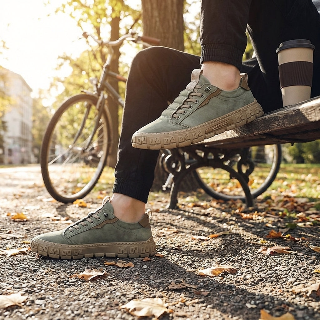 WISEMERE™ | Men's Canvas Trail Sneakers