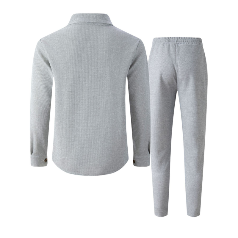 WISEMERE™ | Men's Waffle-Knit Textured Set