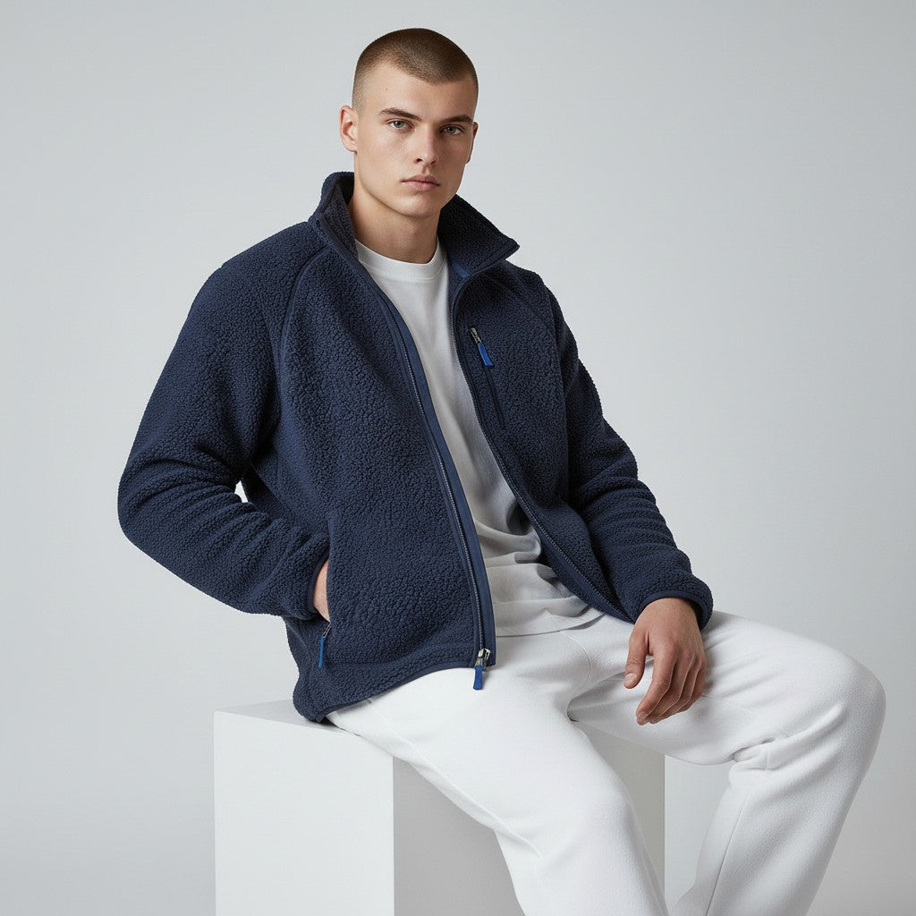 WISEMERE | SHERPA FLEECE JACKET FOR MEN