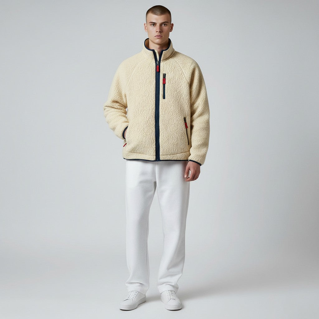 WISEMERE | SHERPA FLEECE JACKET FOR MEN